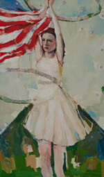 <em>This Land is Your Land,</em> 2015-2019, 30 x 48 in, oil on canvas