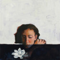 Magnolia, 20x20 in, oil on panel, 2022